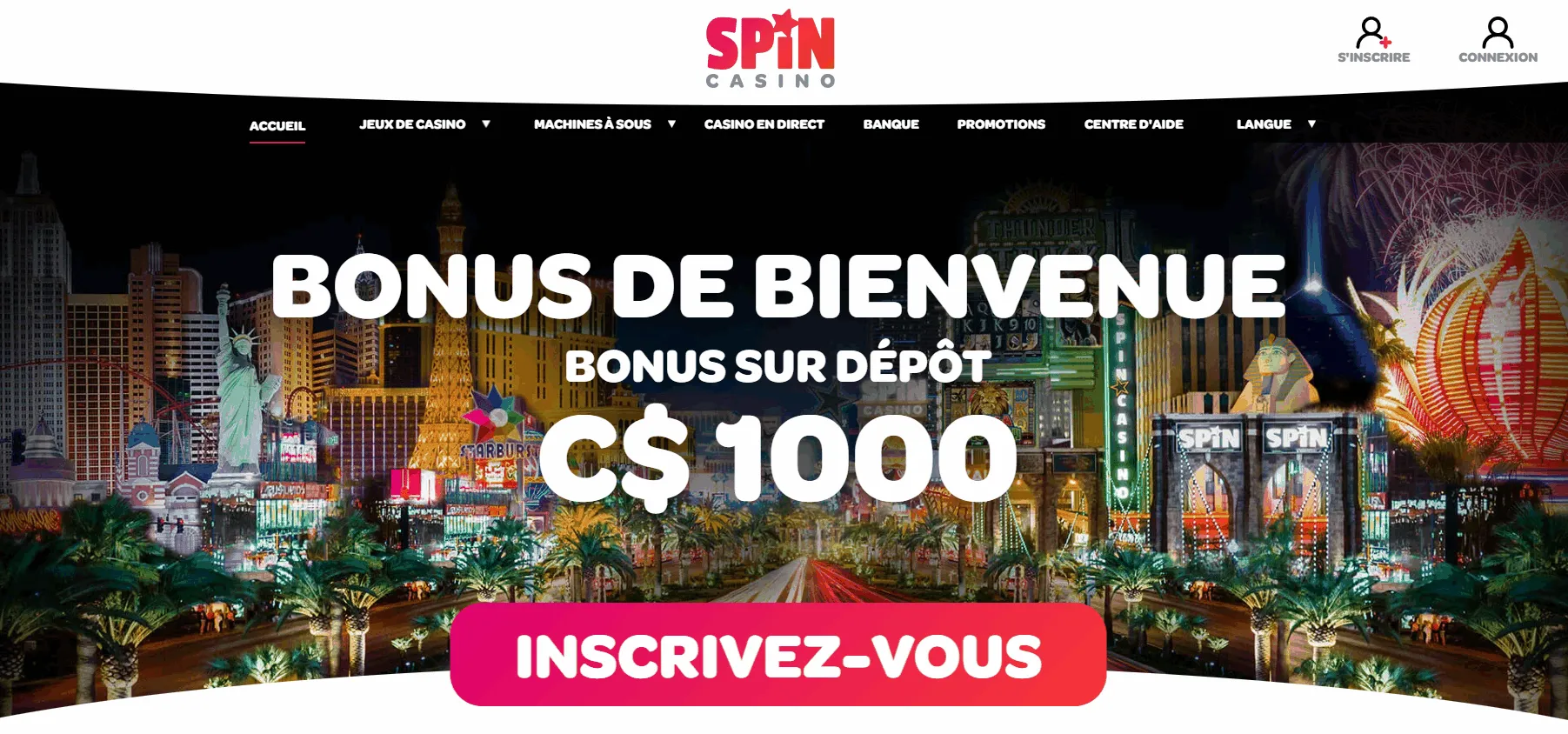 Spin Casino depot 5 $