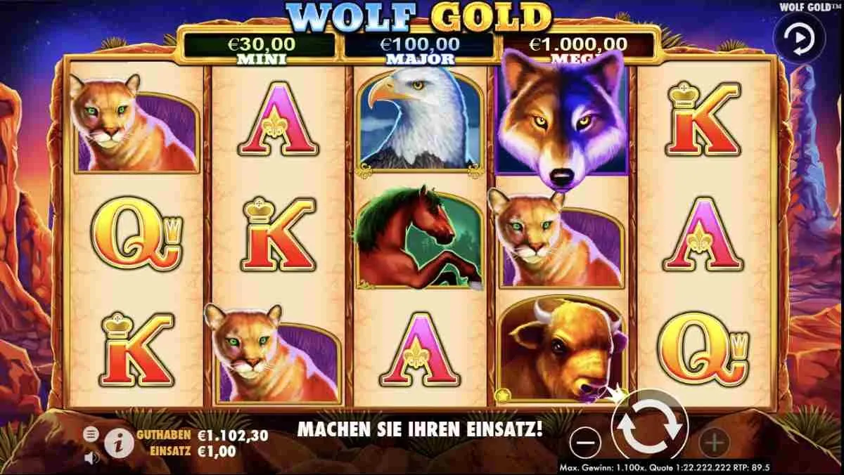 wolf gold game