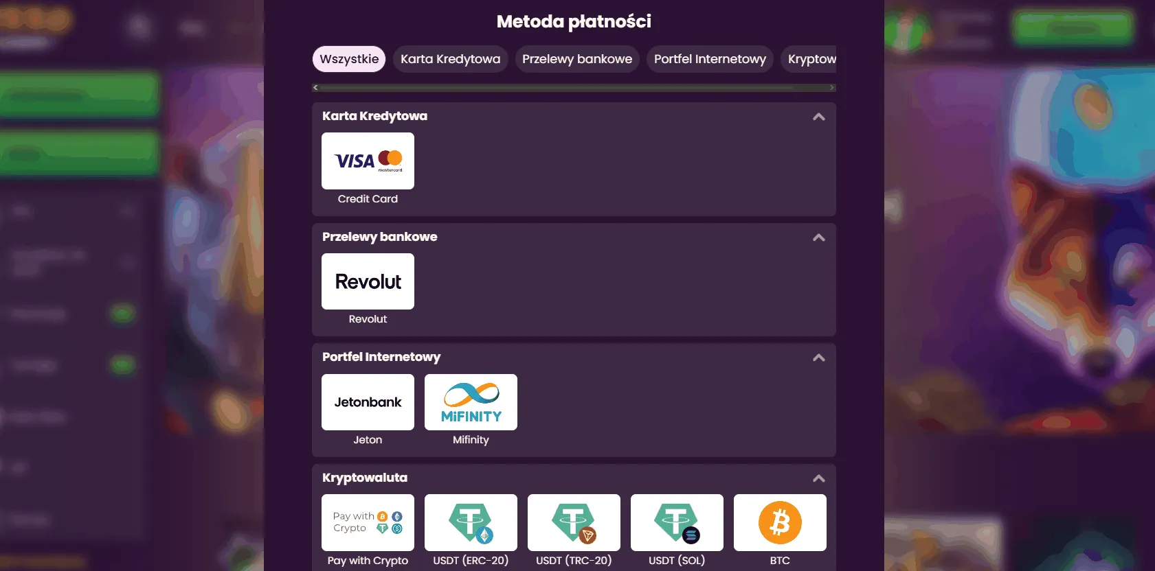 Bizzo Casino metody platinosci