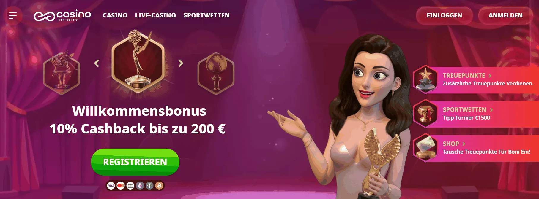 Casino Infinity Startseite