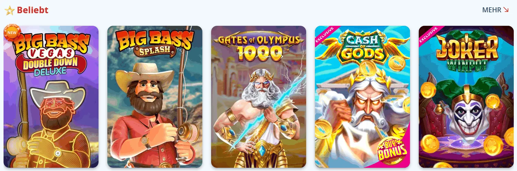 Casino Infinity Online Spiele