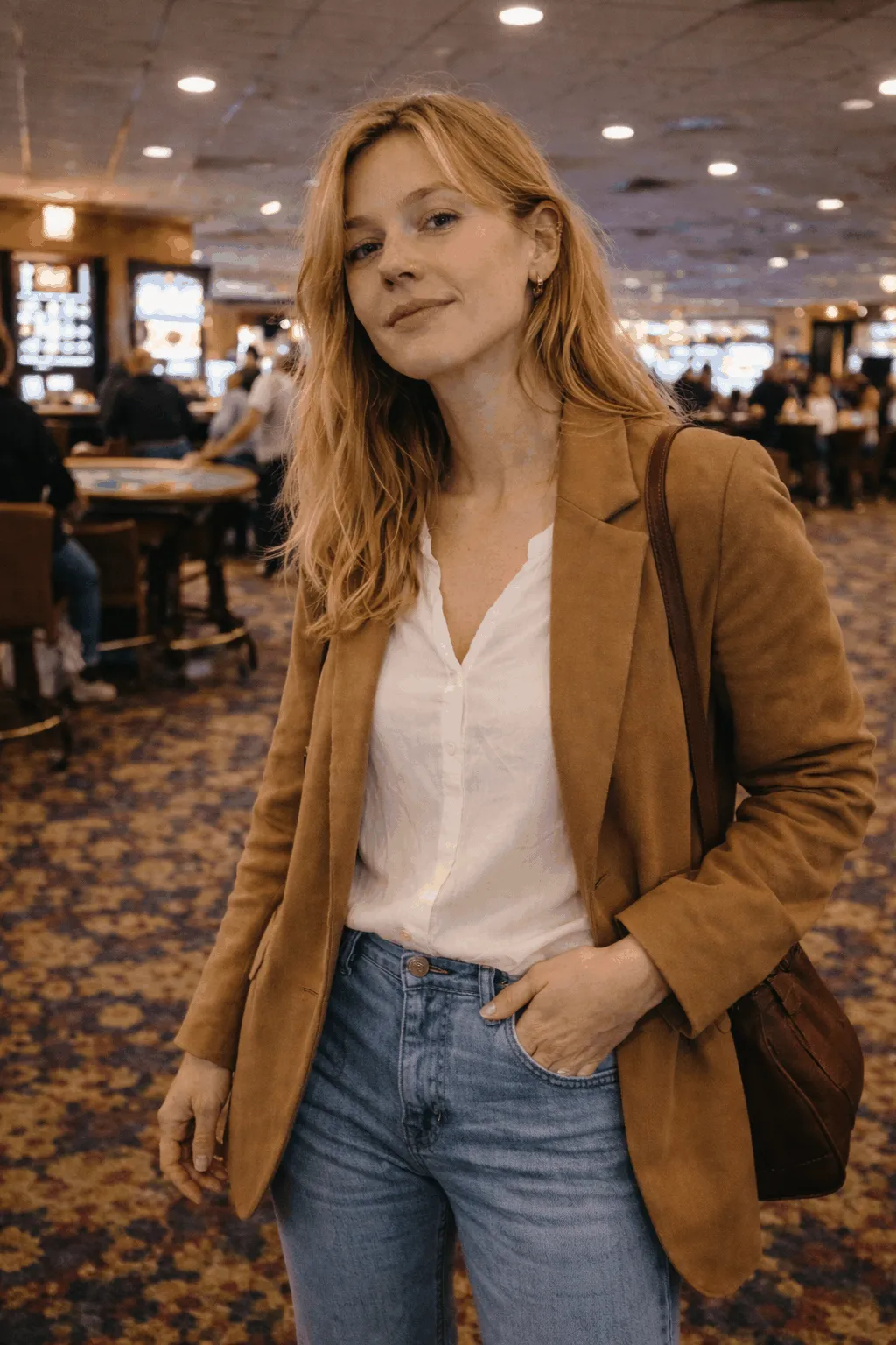 Emma Larsen i et casino-miljø