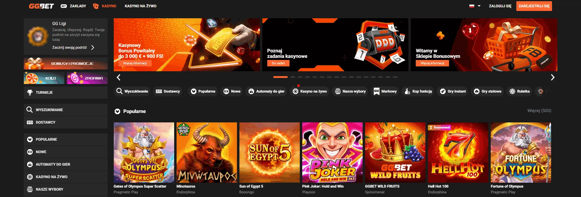 ggbet casino page pl