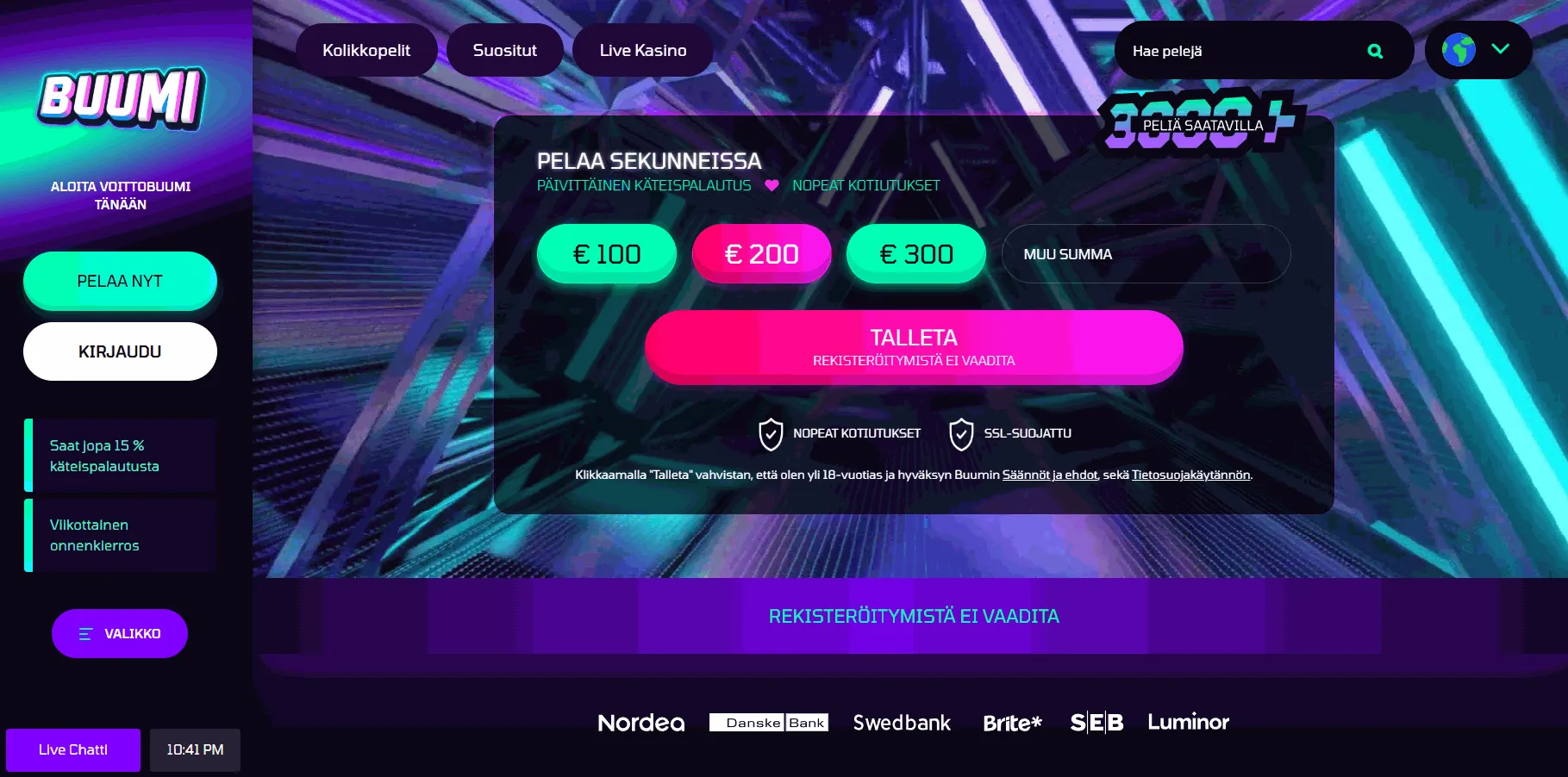 Buumi parhaat kasinot Buumi nettikasinot parhaat