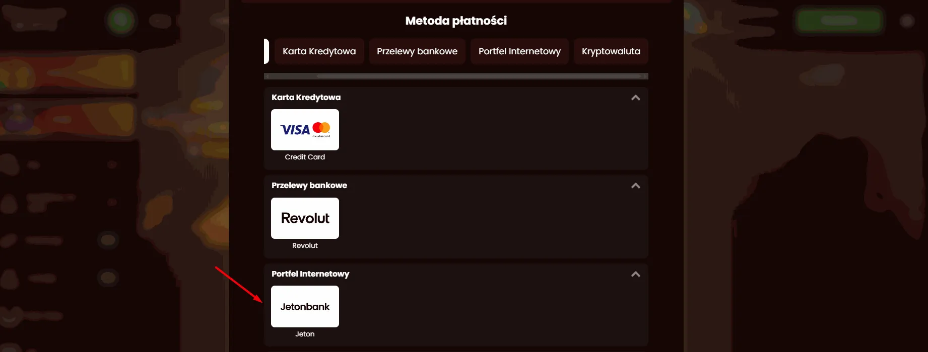 DragonsSlots kasyno z Jeton