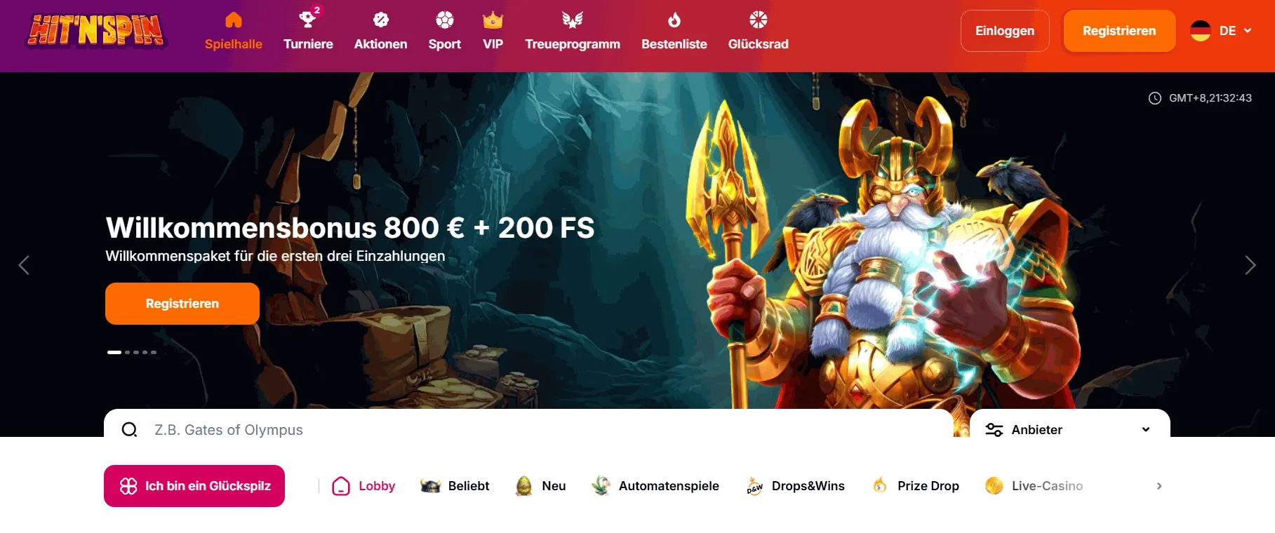 HitnSpin Casino mit schnellen Auszahlungen HitnSpin Casino mit schneller Auszahlung