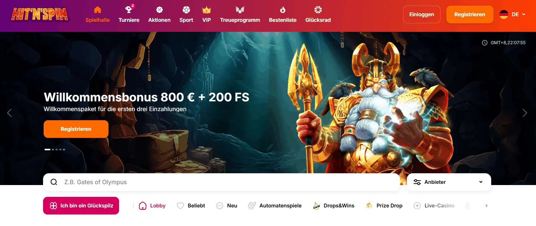 HitnSpin neues Online Casino